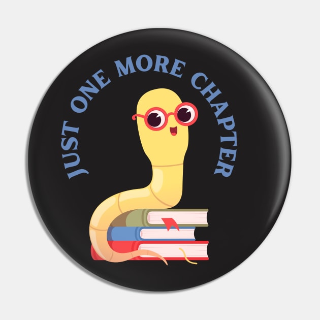 Little Bookworm Just one more chapter So many books So little time I Love Books Pin by BoogieCreates