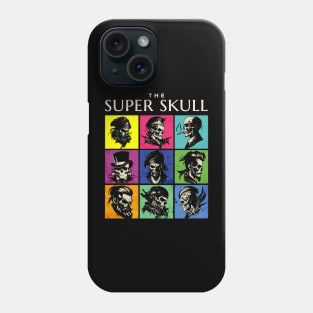 skull rainbow Phone Case