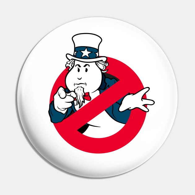 Uncle Mooglie Pin by Circle City Ghostbusters