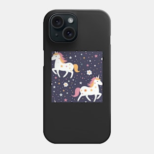 Cute Sweet Unicorn Pattern for Kids Phone Case