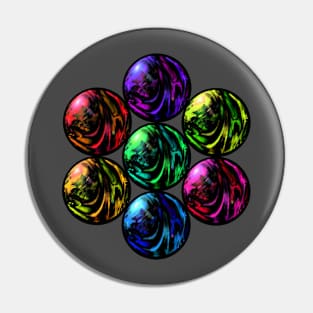 Ball Colors Pin