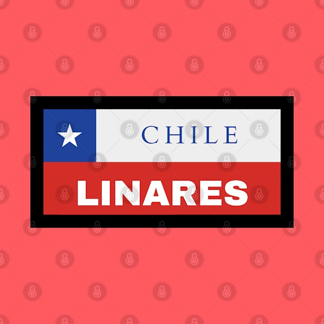 Linares City in Chilean Flag by aybe7elf