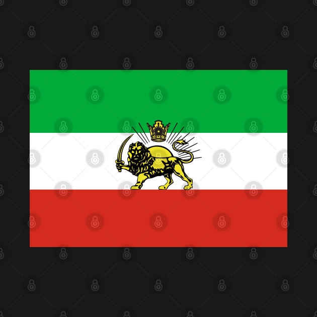 Flag of Persia / Iran (Pahlavi) by SolarCross