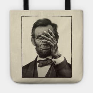 Lincoln Facepalm Tote