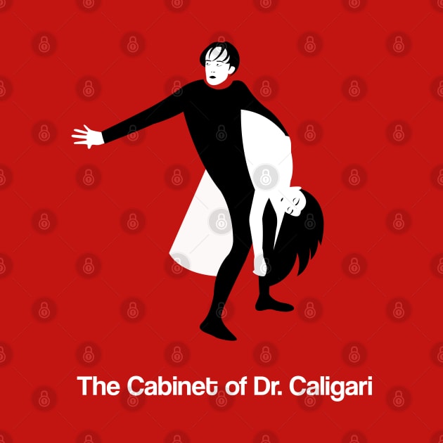 The Cabinet of Dr. Caligari Minimal Movie Fan Art 20s by Rozbud