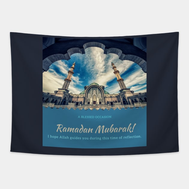 Ramadan Mubarak Tapestry by Benlamo