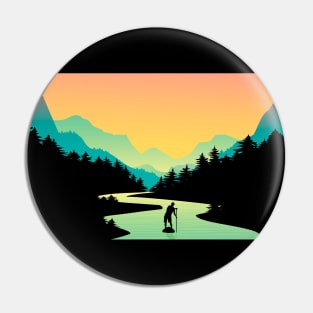 Paddleboard Adventure Wide Pin