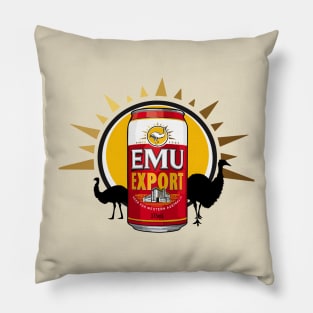 Emu Export Beer Pillow
