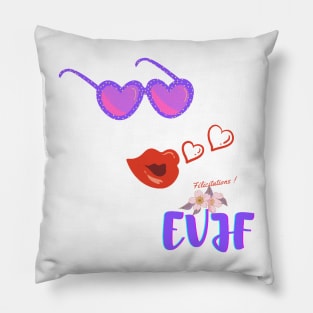 Enterrement de vie de jeunes filles, mariage, widding Pillow