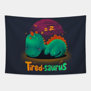 Tired-saurus Tapestry