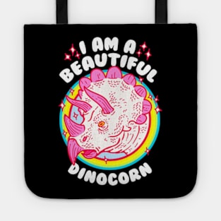 I AM A BEAUTIFUL DINOCORN Tote