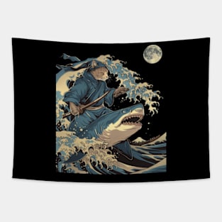 Cat Ninja Saga Stealthy Fury Tapestry