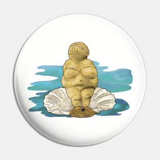 Venus of Willendorf Pin