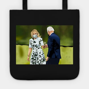 POTUS and FLOTUS Pick Dandelions Tote