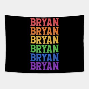 BRYAN RAINBOW TYPOGRAPHY Tapestry