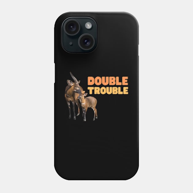 Double Trouble Phone Case by Finn Dixon