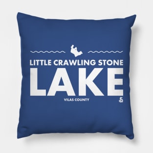 Vilas County, Wisconsin - Little Crawling Stone Lake Pillow