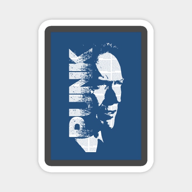 Clint Eastwood PUNK Magnet by stevec71