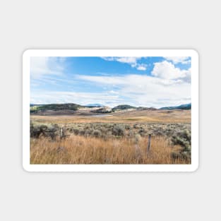 Summer Grasslands and Blue Sky Magnet