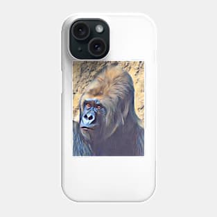 Western Lowland Gorilla Phone Case