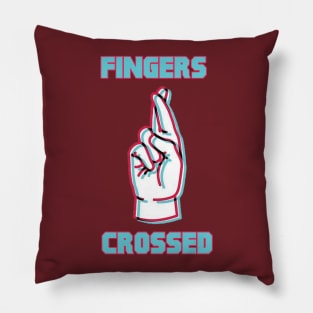 Fingers crossed! Pillow