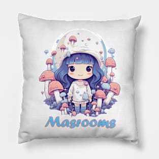 Reishi mushrooms Pillow