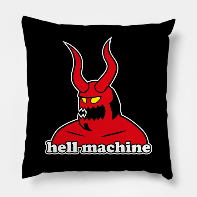 Hell machine Pillow by jasesa