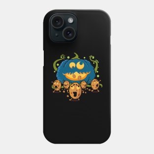 Pumpkin Monster - Spooky halloween Phone Case