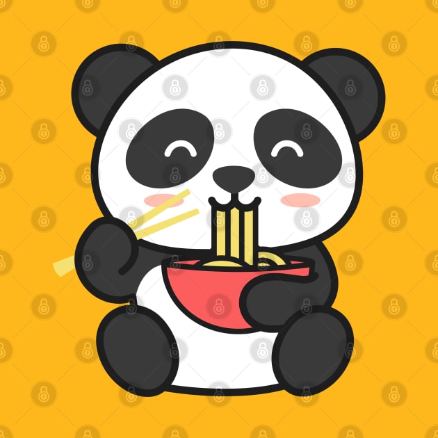 Ramen Panda Slurp by machmigo