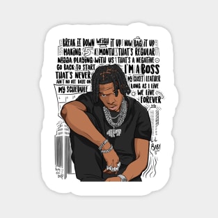 Lil Lyric Baby V2 Magnet