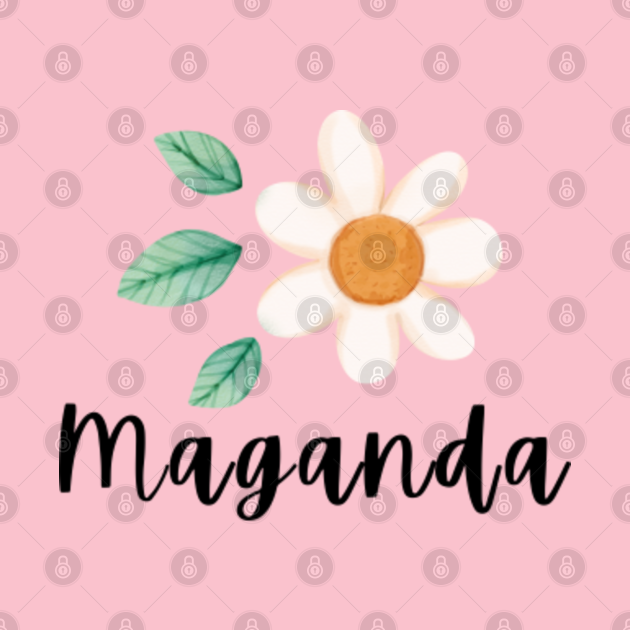 Tagalog word maganda flower blooming Tagalog Word Maganda Flower