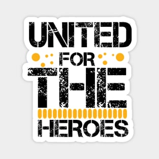 united for  the heroes Magnet