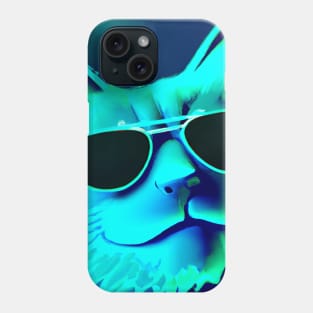 Cat with Sunglasses Phone Case