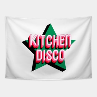 Kitchen Disco Star Tapestry