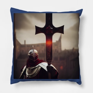 Knights Templar in The Holy Land Pillow