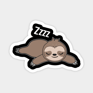 Sleeping Sloth Magnet