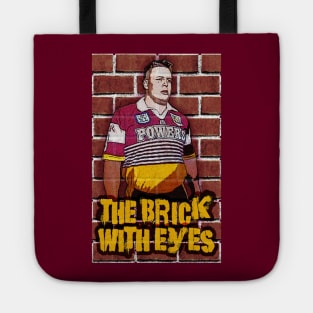 Brisbane Broncos - Glenn Lazarus - THE BRICK WITH EYES Tote