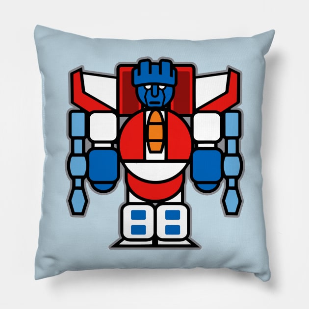 Transformers GEN 1 - chibi style -  Starscream Pillow by ROBZILLA