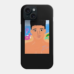 Boys in the sea Phone Case