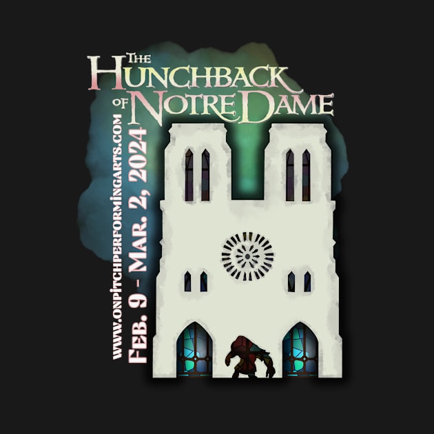 OPPA! Hunchback Merch by On Pitch Performing Arts