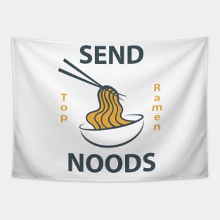 SEND NOODS TOP RAMEN, Powered by Ramen Tapestry