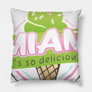 delicious ice cream Pillow