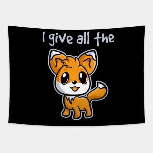 I Give All the Fox Tapestry