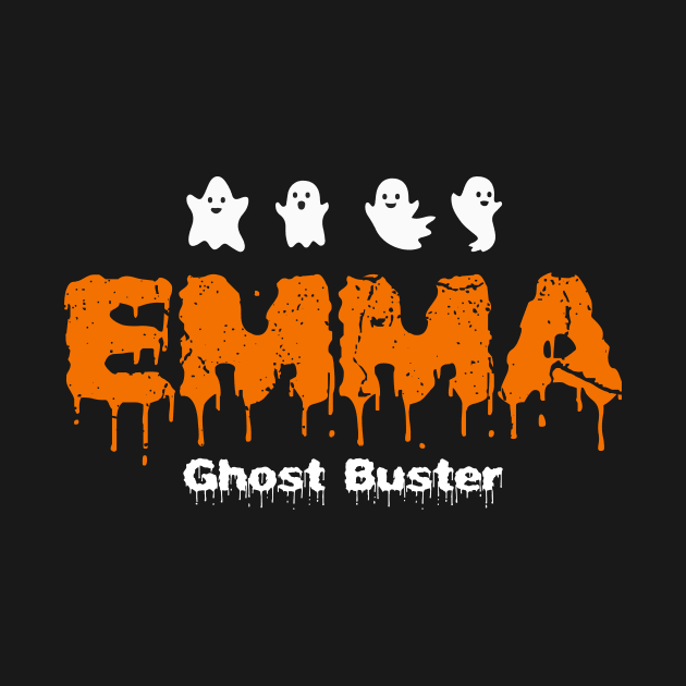 Emma Ghost Buster tee design birthday gift graphic by TeeSeller07