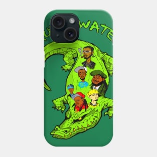 Muddy water Alligator logo tee Phone Case