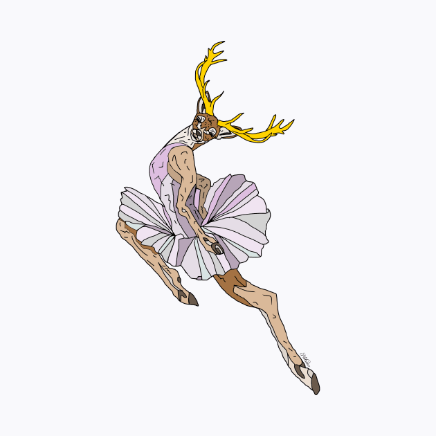 Reindeer Ballerina Tutu by notsniwart