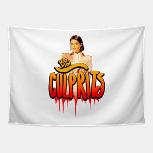 Culprits tv series design Tapestry