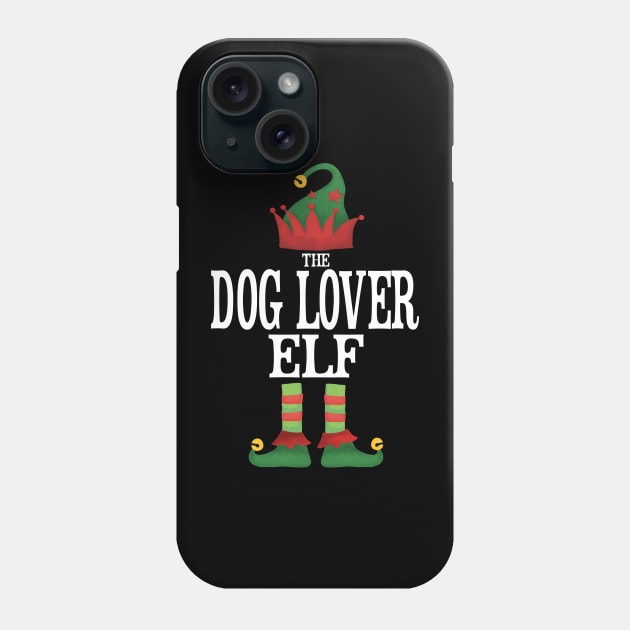 Dog Lover Elf Matching Family Group Christmas Party Pajamas Phone Case by uglygiftideas