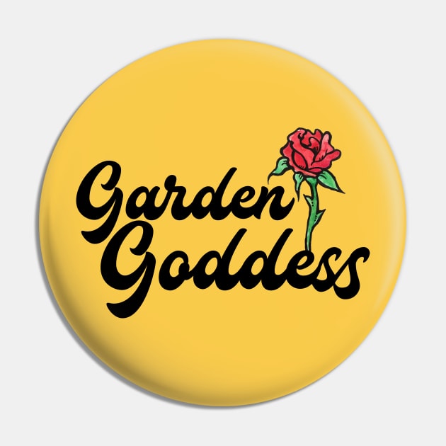 Garden Goddess Pin by bubbsnugg