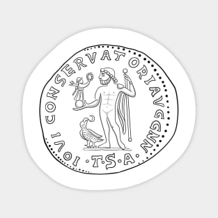 Ancient Coin Licinius I Reverse Magnet